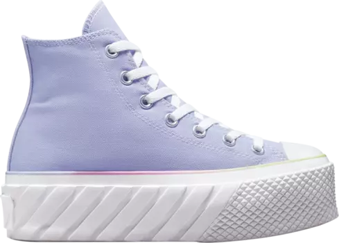 Кроссовки Converse Wmns Chuck Taylor All Star Lift Platform High Pastel Gradient, синий