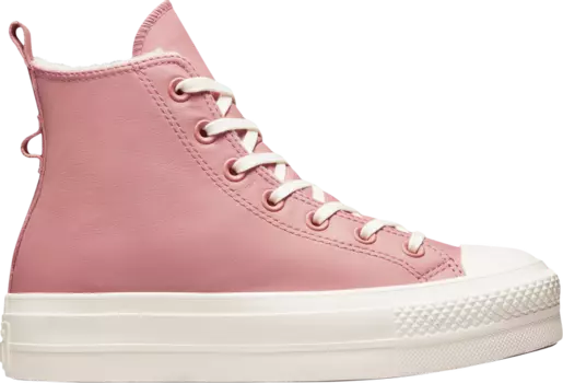 Кроссовки Converse Wmns Chuck Taylor All Star Lift Platform High Rust Pink, розовый