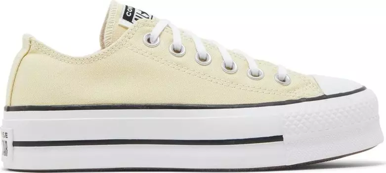 Кроссовки Converse Wmns Chuck Taylor All Star Lift Platform Low Seasonal Color - Lemon Drop, желтый
