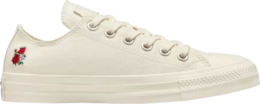 Кроссовки Converse Wmns Chuck Taylor All Star Low Embroidered Bouquets, кремовый