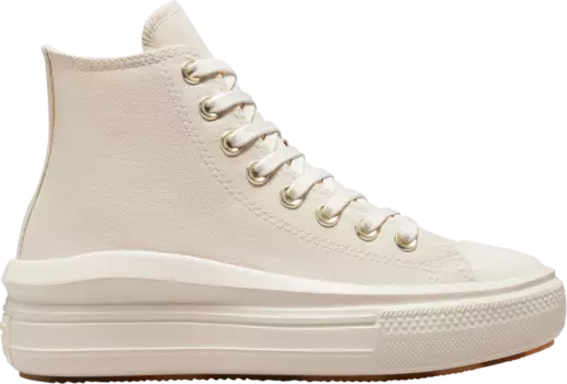 Кроссовки Converse Wmns Chuck Taylor All Star Move Platform High Golden Elements, кремовый