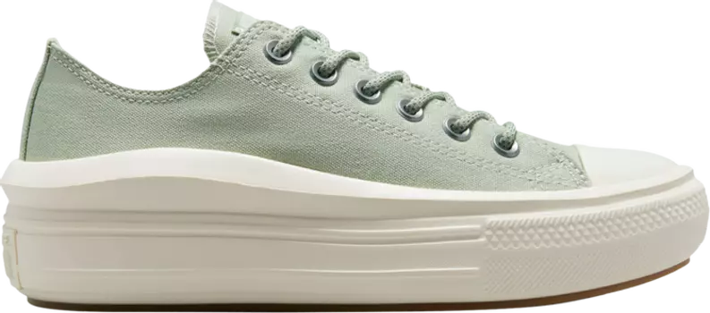 Кроссовки Converse Wmns Chuck Taylor All Star Move Platform Low Summit Sage, зеленый