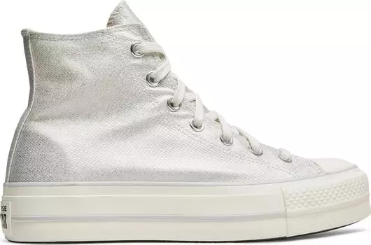 Кроссовки Converse Wmns Chuck Taylor All Star Platform High Digital Powder - Egret, кремовый