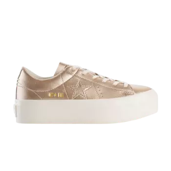 Кроссовки Converse Wmns One Star Platform Ox 'Light Gold', золотой