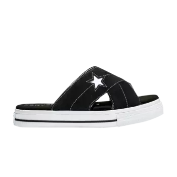 Кроссовки Converse Wmns One Star Sandal Slip, черный