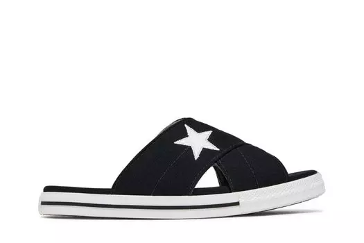 Кроссовки Converse Wmns One Star Slide 'Black', черный