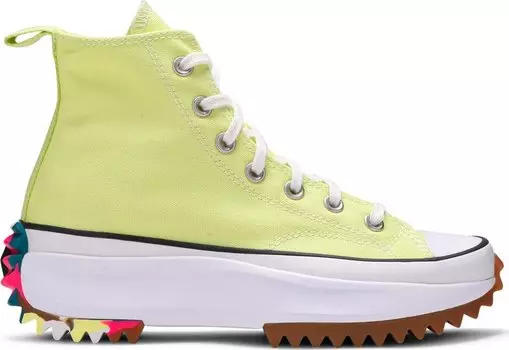 Кроссовки Converse Wmns Run Star Hike High Light Zitron, желтый