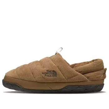 Кроссовки corduroy nuptse mules 'utility brown' The North Face, коричневый