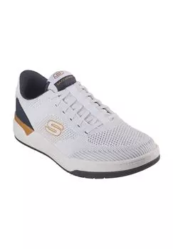 Кроссовки Corliss Dorset, сетка, вышивка логотипа, мужские SKECHERS, цвет Wht