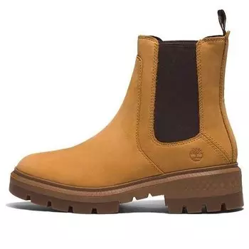 Кроссовки cortina valley ankle boot 'wheat nubuck' Timberland, желтый