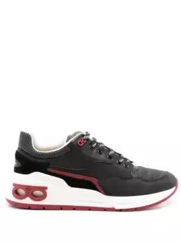 Кроссовки Cosma со вставками Ferragamo, черный