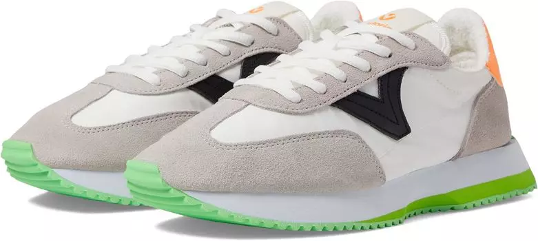 Кроссовки Cosmos Split Leather & Neon victoria, цвет Gris