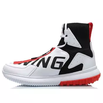 Кроссовки counterflow essence 2 hi x new york fahion week chenpeng Li-Ning, белый