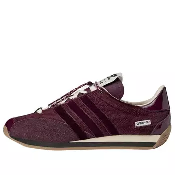 Кроссовки country og sftm 'maroon cream white' Adidas, бордовый