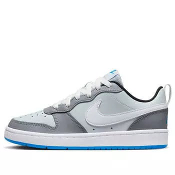 Кроссовки court borough low 2 se 'pure platinum photo blue' Nike, мультиколор