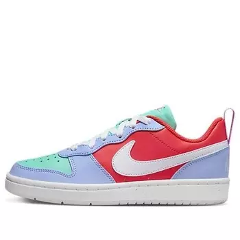 Кроссовки court borough low recraft 'cobalt bliss track red' Nike, синий