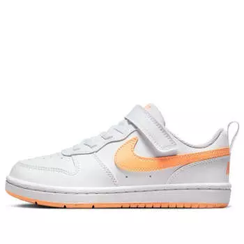 Кроссовки court borough low recraft Nike, белый