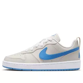 Кроссовки court borough low recraft Nike, серый