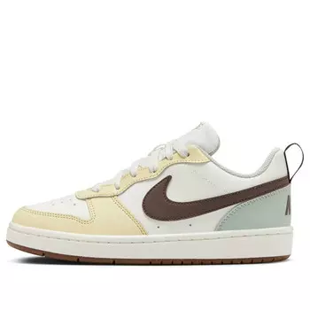 Кроссовки court borough low recraft 'sail aqua brown' Nike, мультиколор