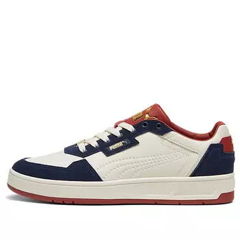 Кроссовки court classic lux sd 'white navy' Puma, мультиколор