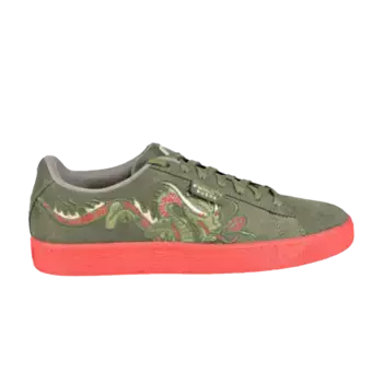 Кроссовки Court Classic Puma, зеленый