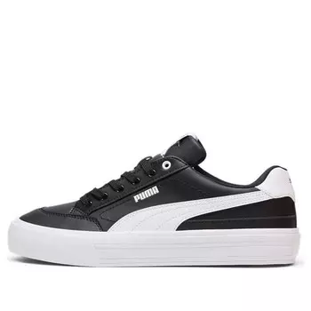 Кроссовки court classic vulc fs sl 'black white' Puma, черный