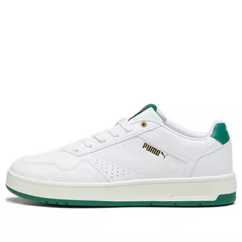 Кроссовки court classic 'white green' Puma, белый