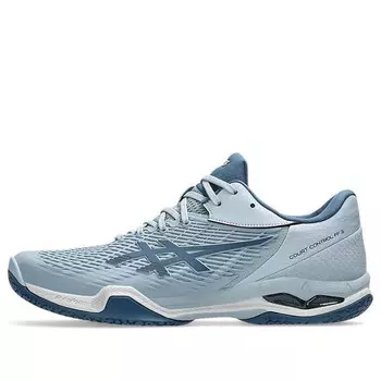 Кроссовки court control ff 3 'dolphin grey vintage indigo' Asics, серый