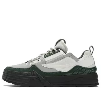 Кроссовки court deluxe low shoes 'grey white black' Fila, серый