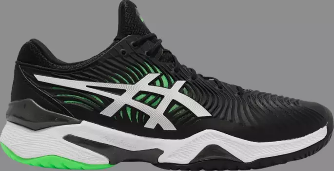 Кроссовки court ff 2 'black green gecko' Asics, черный