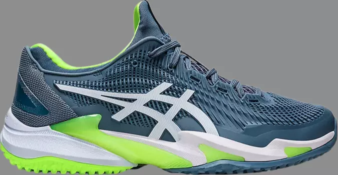 Кроссовки court ff 3 oc 'steel blue lime' Asics, синий