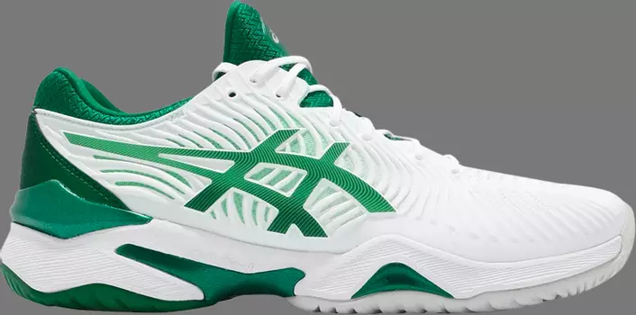 Кроссовки court ff novak 'white kale' Asics, белый