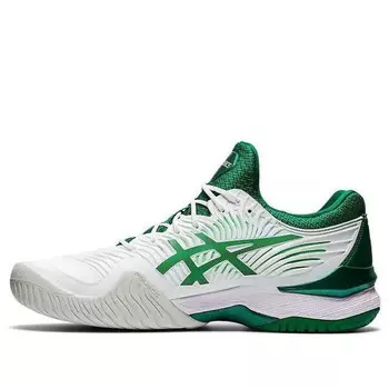 Кроссовки court ff novak 'white kale' Asics, белый