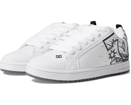 Кроссовки Court Graffik DC, белый