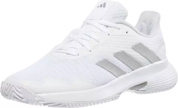 Кроссовки Court Jam Control adidas, цвет Footwear White/Silver Metallic/Grey One