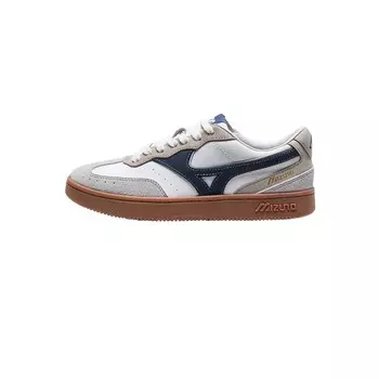 Кроссовки Court Lifestyle унисекс с низким верхом светло-серый, темно-синий Mizuno