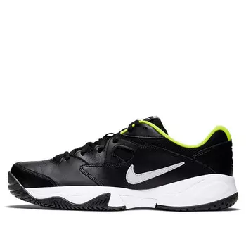 Кроссовки court lite 2 'black volt' Nike, черный