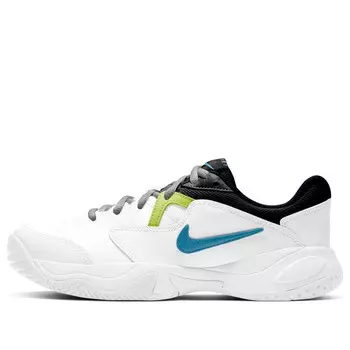 Кроссовки court lite 2 jr. 'white hot lime' Nike, белый