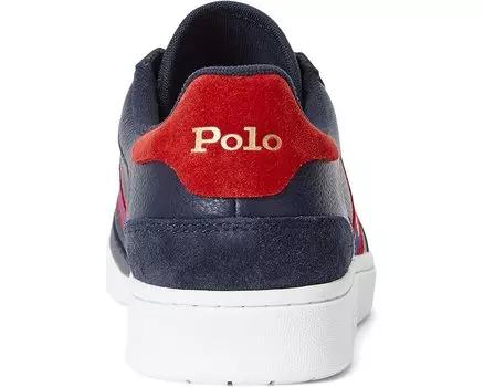 Кроссовки Court Low-Top Sneaker Polo Ralph Lauren, охотничий флот
