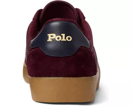 Кроссовки Court Low-Top Sneaker Polo Ralph Lauren, рич руби