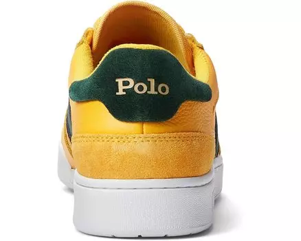 Кроссовки Court Low-Top Sneaker Polo Ralph Lauren, золотой горн