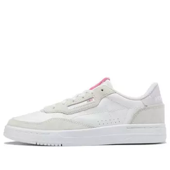 Кроссовки court peak 'white light gray' Reebok, белый