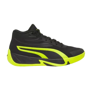 Кроссовки Court Pro 'Black Electric Lime', черный