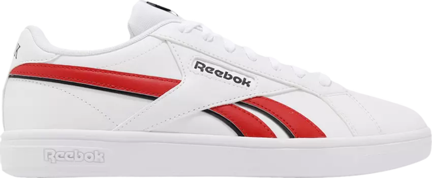 Кроссовки Court Retro 'White Vector Red', белый