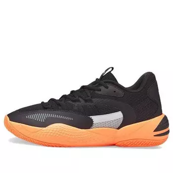 Кроссовки court rider 2.0 'black neon citrus' Puma, черный