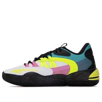 Кроссовки court rider 2.0 'white yellow alert' Puma, белый