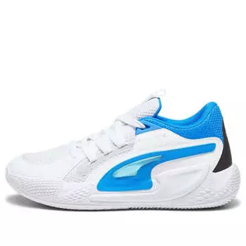 Кроссовки court rider chaos 'ash grey team aqua' Puma, серый