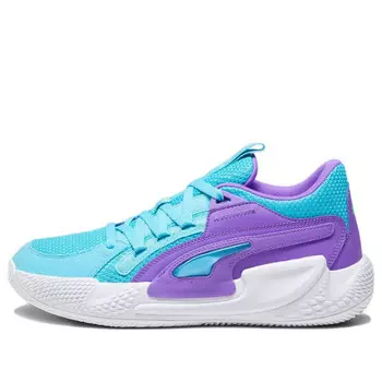 Кроссовки court rider chaos 'bright aqua purple glimmer' Puma, мультиколор