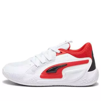 Кроссовки court rider chaos 'white for all time red' Puma, черный