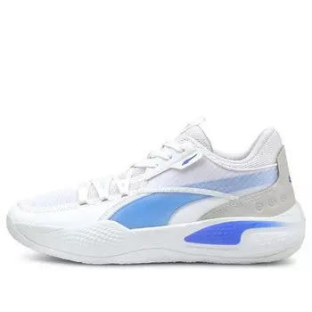 Кроссовки court rider team 'white bluemazing' Puma, белый